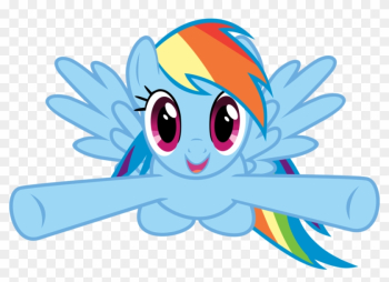 Clipart Of Rainbow Dash - My Little Pony Rainbow Dash Birthday Clipart Of Rainbow Dash - My Little Pony Rainbow Dash Birthday