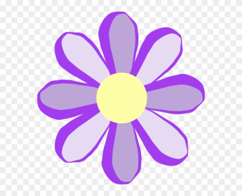 Clipart Purple Flower Image - Purple Flower Clipart Png