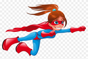 Clipart Superhero Girls - Superhero Girl Clip Art