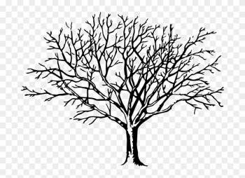 Clipart Tree - Big Black And White Tree Clipart Tree - Big Black And White Tree