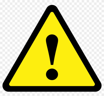 Clipart Warning Triangle - Yellow Triangle With Exclamation Point Clipart Warning Triangle - Yellow Triangle With Exclamation Point