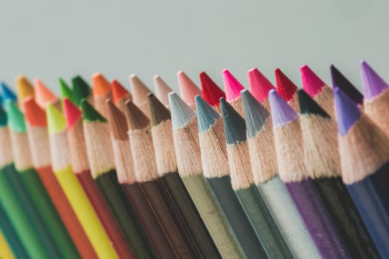 Close Up Colored Pencils Close Up Colored Pencils