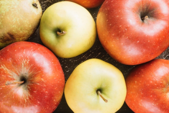 Close-up delicious apples Close-up delicious apples