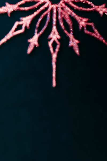Close-up of the Christmas brocade decoration Close-up of the Christmas brocade decoration