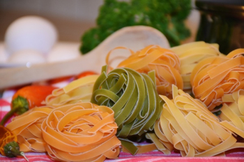 Close Up of Various Pasta