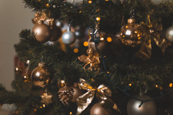 Close-Up Photo of Christmas Ornaments Close-Up Photo of Christmas Ornaments