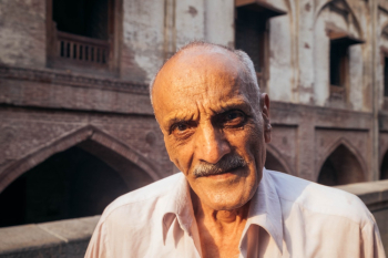 Close-Up Photo Of Old Man Close-Up Photo Of Old Man