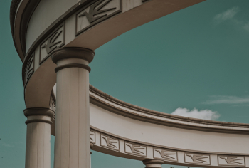 Close Up Photography of Concrete Column Building