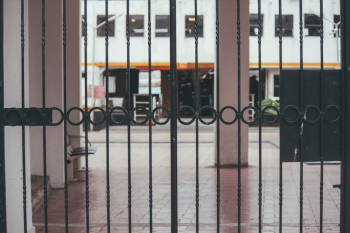 Closed Black Gate Closed Black Gate