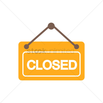 Closed sign Closed sign