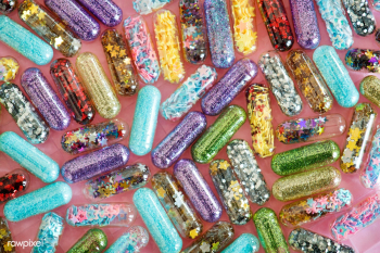 Closeup of glittery shimmery shiny pills caps.. | Free stock photo - 392321 Closeup of glittery shimmery shiny pills caps.. | Free stock photo - 392321