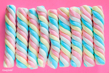 Closeup of twisted marshmallow background | Free stock photo - 392293 Closeup of twisted marshmallow background | Free stock photo - 392293