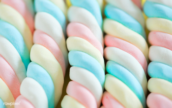 Closeup of twisted marshmallow background | Free stock photo - 392294 Closeup of twisted marshmallow background | Free stock photo - 392294
