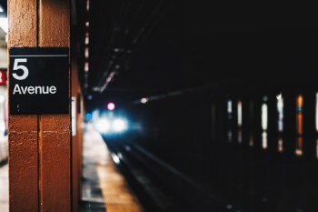closeup photography of 5 Avenue train tunnel closeup photography of 5 Avenue train tunnel