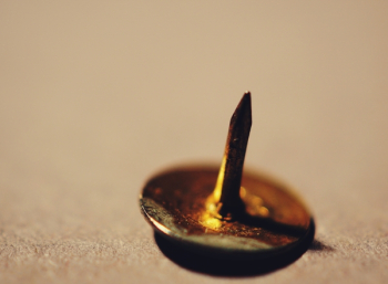 Closeup Photography of Thumb Tack Closeup Photography of Thumb Tack