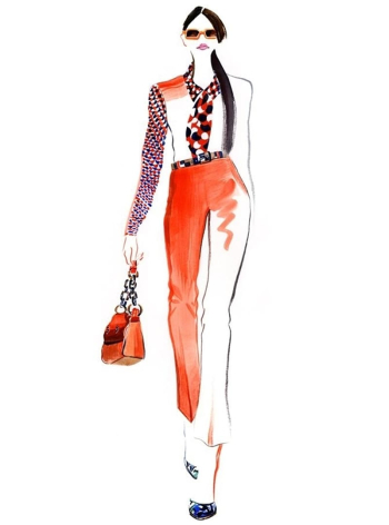 Clothing Fashion Watercolor painting, fashion transparent background PNG clipart Clothing Fashion Watercolor painting, fashion transparent background PNG clipart