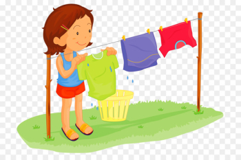 Clothing Laundry Vector graphics Clothes dryer Clothes line - housework pattern 