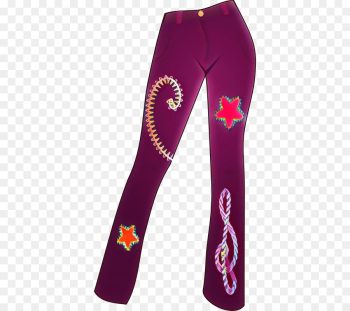 clothing purple leggings violet trousers