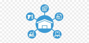 Cloud Based Business - Warehouse Management System Icon