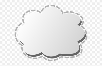 Cloud Clipart Dream Cloud - Nube Punteada Png