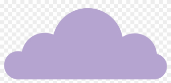 Cloud Clipart Purple - Purple Cloud Clipart