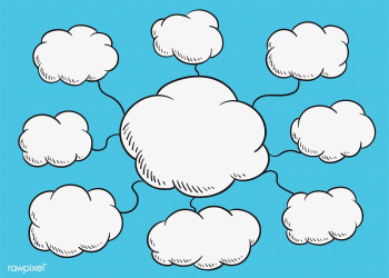 Cloud diagram illustration | Free stock vector - 457405 Cloud diagram illustration | Free stock vector - 457405