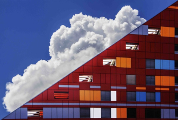 Cloud in Sky and Building Cloud in Sky and Building