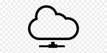 Cloud Network Vector - Cloud Network Icon Cloud Network Vector - Cloud Network Icon