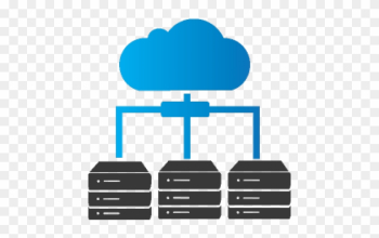 Cloud Server Clipart Application Server - Cloud Server Icon Transparent