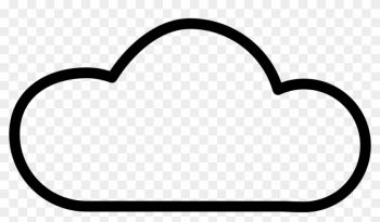 Cloud Shape Outline Svg Png Icon Free Download - Cloud Drawingpng