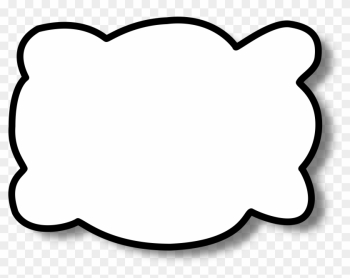 Cloud - Speech Balloon Cloud - Speech Balloon