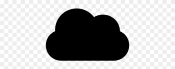 Cloud Storm Weather Symbol Vector - Heart Cloud Storm Weather Symbol Vector - Heart