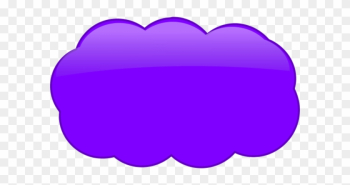 Clouds Clipart Purple - Clipart Purple Cloud Clouds Clipart Purple - Clipart Purple Cloud