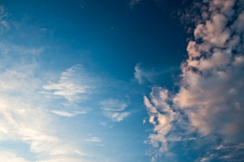 Cloudy blue sky Cloudy blue sky