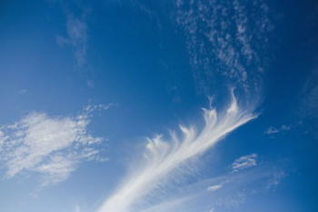 Cloudy blue sky Cloudy blue sky