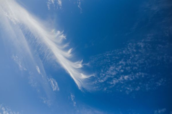 Cloudy blue sky Cloudy blue sky