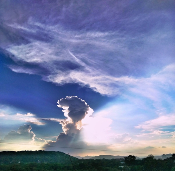 Cloudy Sky during Dawn Cloudy Sky during Dawn