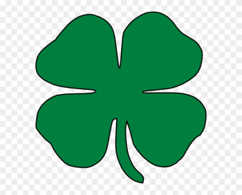 Clover Clipart Large - Green Four Leaf Clover Clover Clipart Large - Green Four Leaf Clover