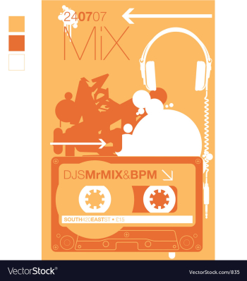Club flyer templates vector image Club flyer templates vector image