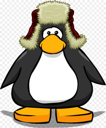 Club Penguin Island Party hat - penguin 