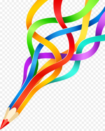 CMYK color model Color wheel Euclidean vector - Color line pencil 