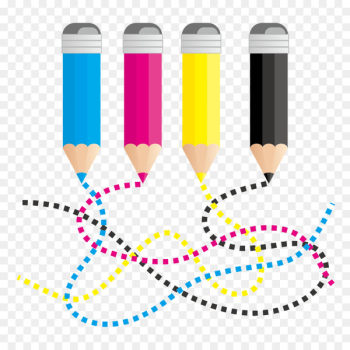 CMYK color model RGB color model Euclidean vector Curve - Color pen and curves 