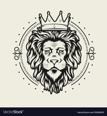 coat arms lion crest design