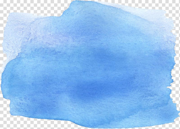Cobalt blue Turquoise Microsoft Azure, blue watercolor transparent background PNG clipart