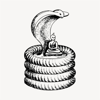 Cobra sage illustration clipart vector. | Free Vector - rawpixel Cobra sage illustration clipart vector. | Free Vector - rawpixel