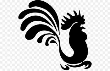 Cochin chicken Rooster Chinese zodiac Chinese calendar Clip art - chicken vector 