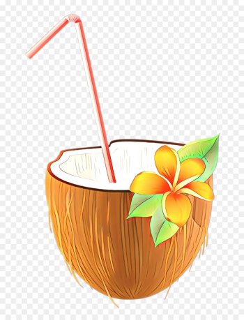 Cocktail, Coconut, Summer, Orange, Drink PNG Cocktail, Coconut, Summer, Orange, Drink PNG