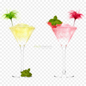 Cocktail Martini Mojito Vodka Granita - Color cocktail drink Cocktail Martini Mojito Vodka Granita - Color cocktail drink