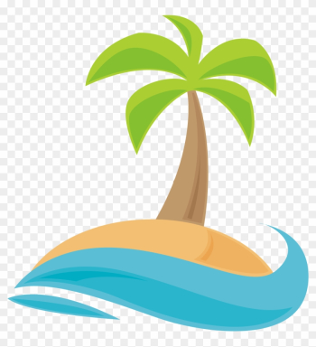 Coconut Palm Tree - Palm Tree Cartoon Png