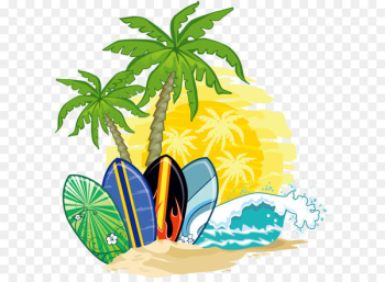 Coconut water Arecaceae Clip art - Island surfing download 